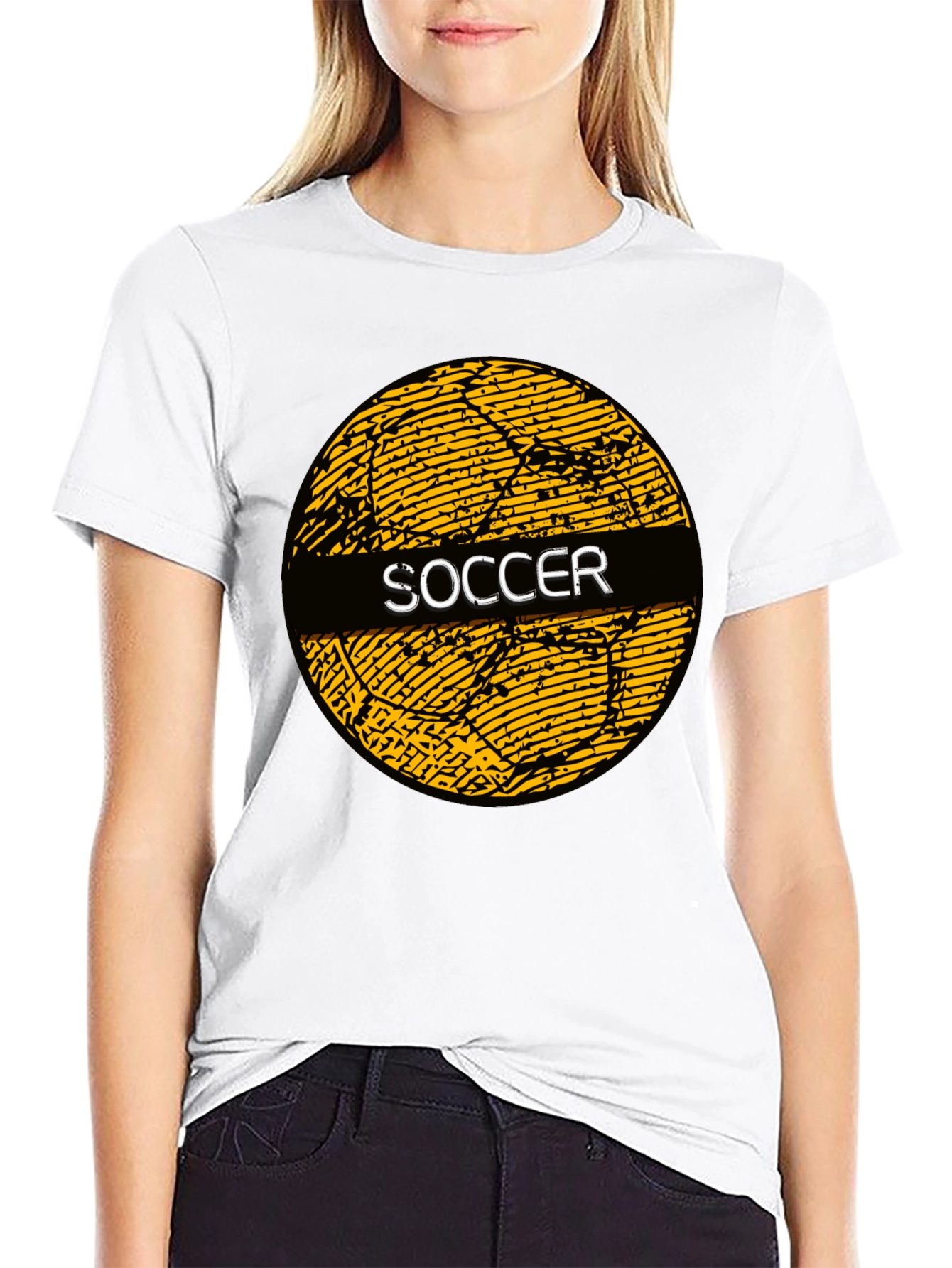 Soccer Ball Graphic T-Shirt