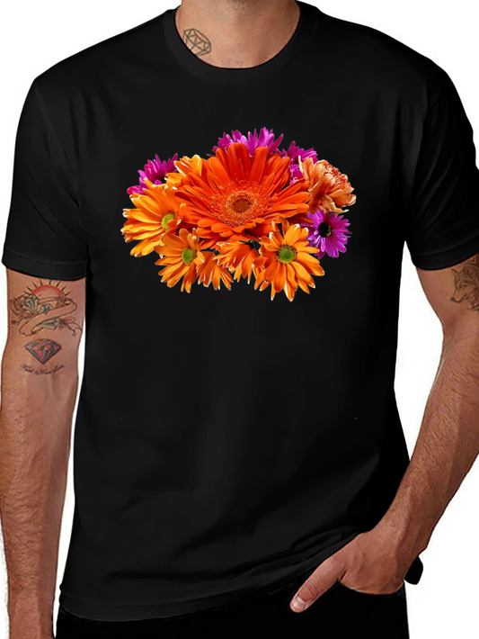 Floral Print T-Shirt - Vibrant and Stylish!