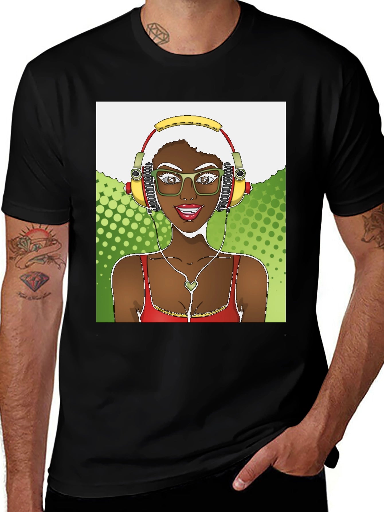 Afro Girl Graphic T-Shirt