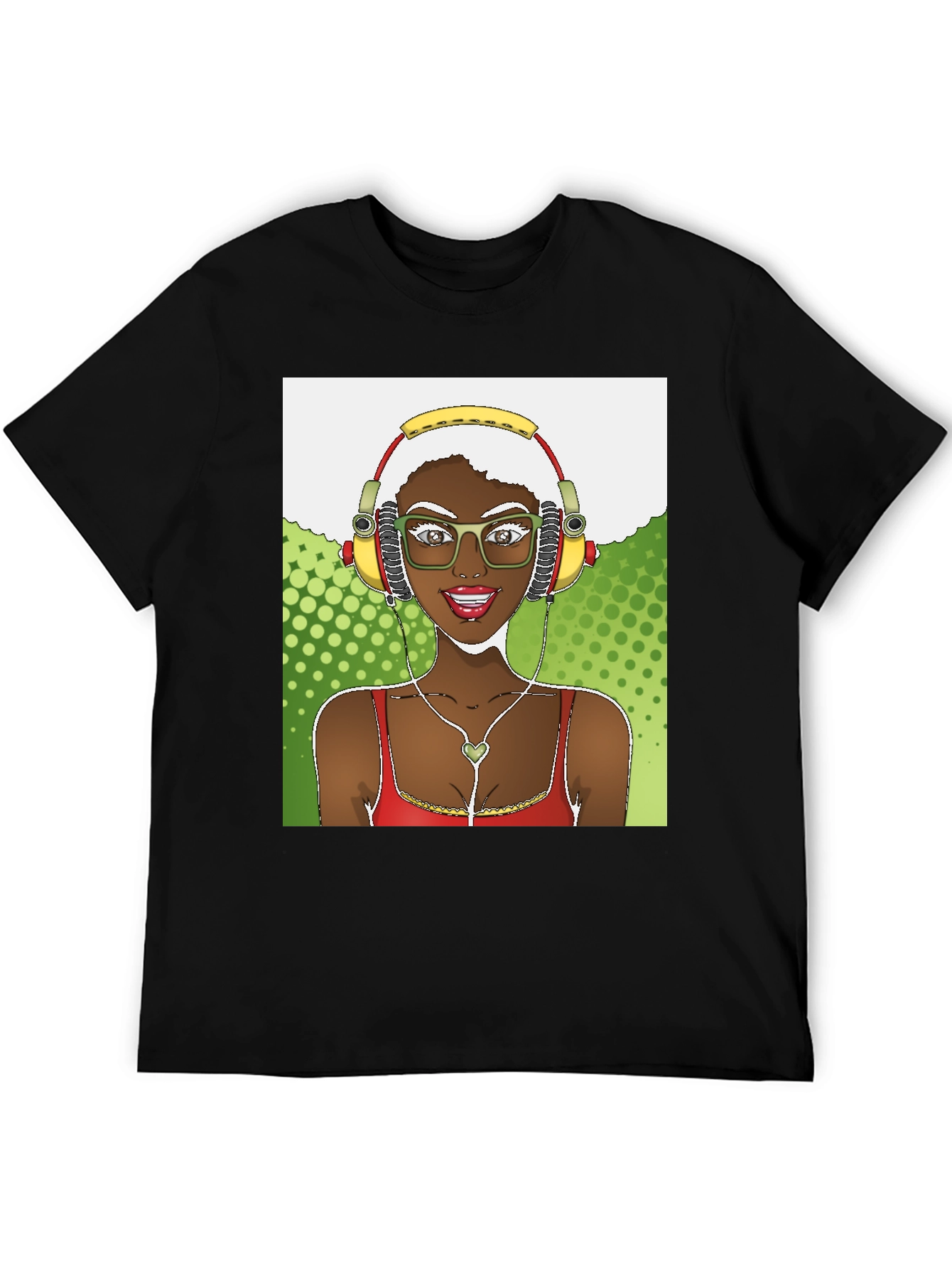 Afro Girl Graphic T-Shirt
