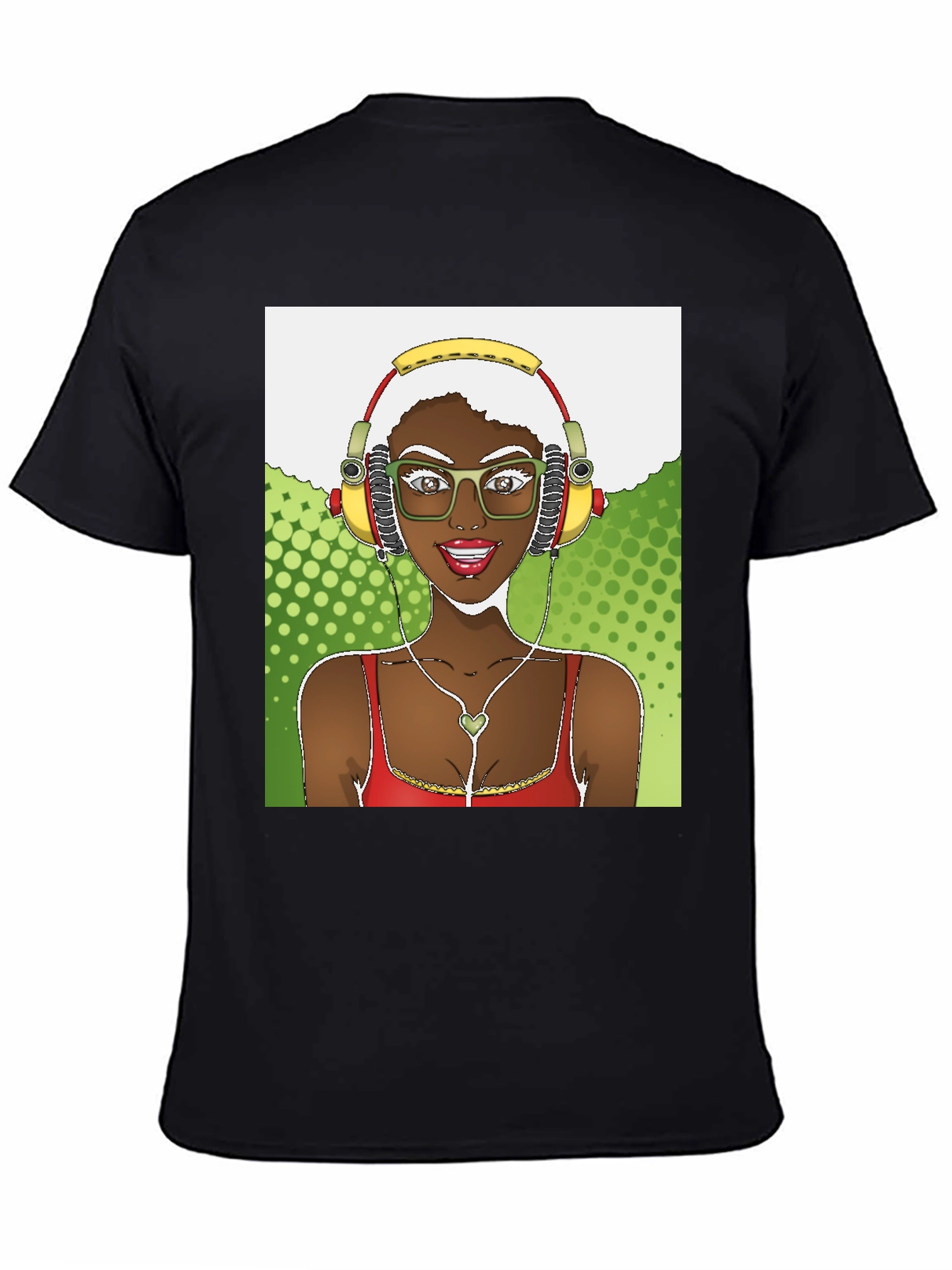 Afro Girl Graphic T-Shirt