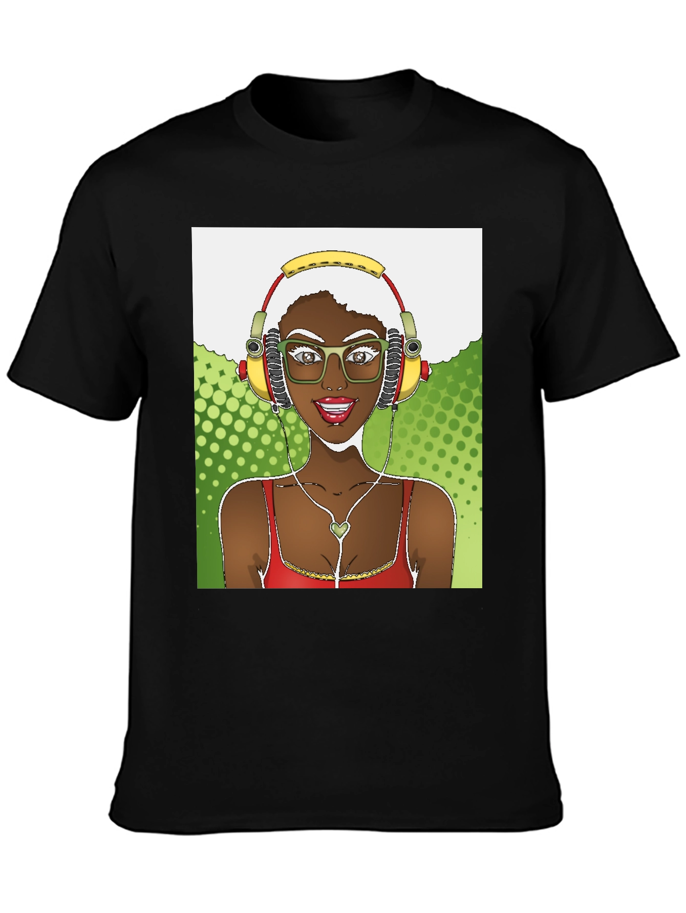 Afro Girl Graphic T-Shirt