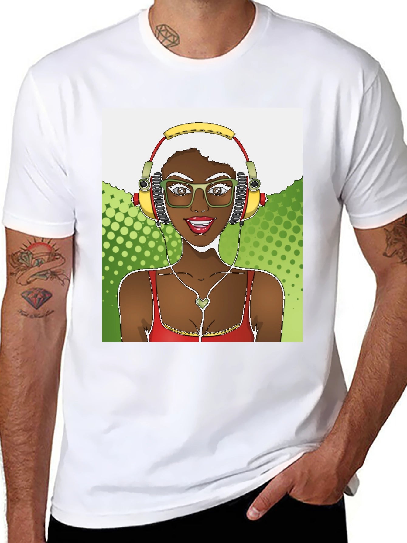 Afro Girl Graphic T-Shirt