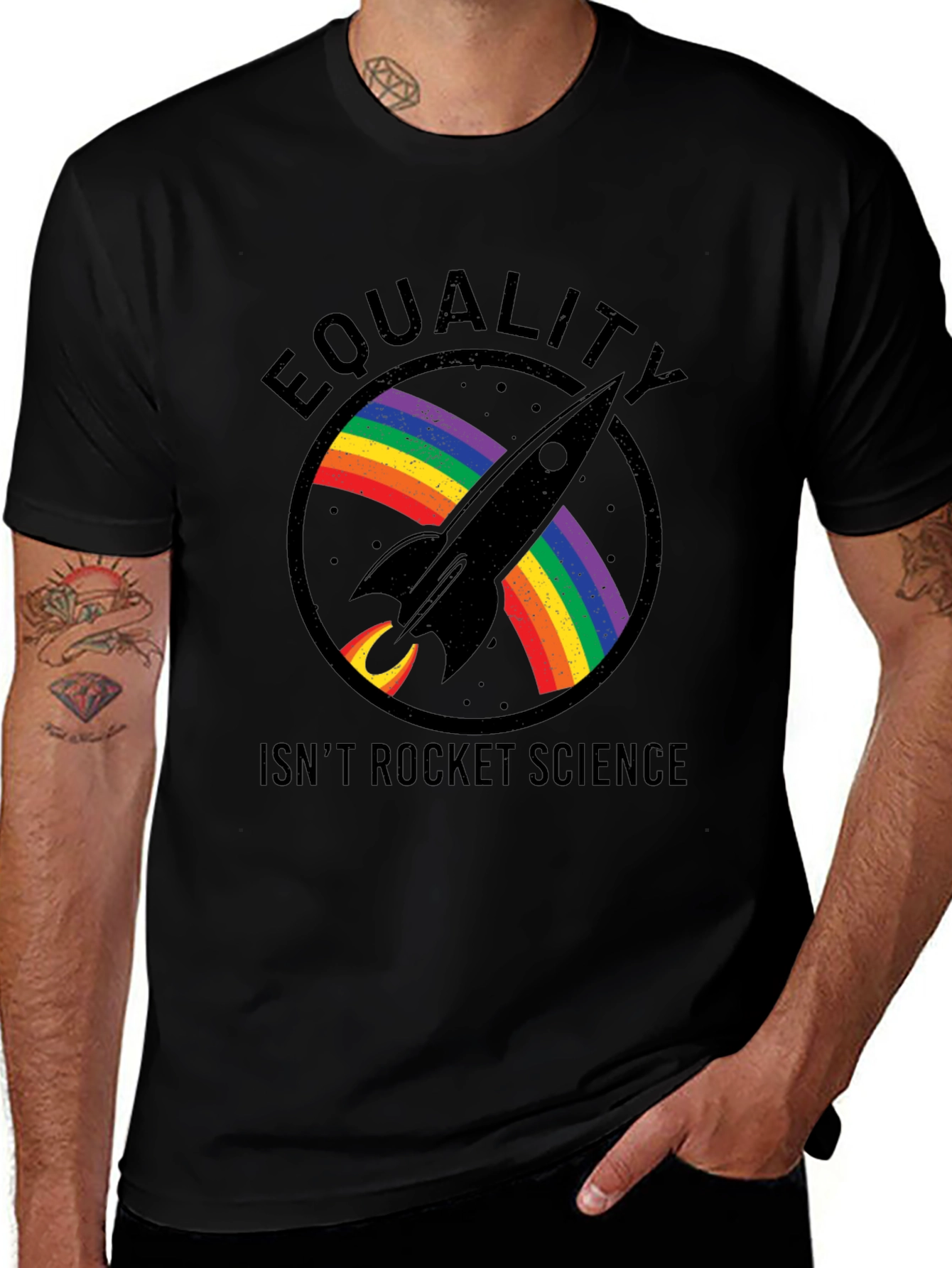 Equality Rocket Science Pride T-Shirt