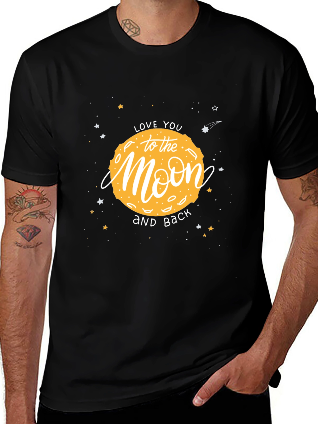Love You to the Moon and Back Graphic T-Shirt