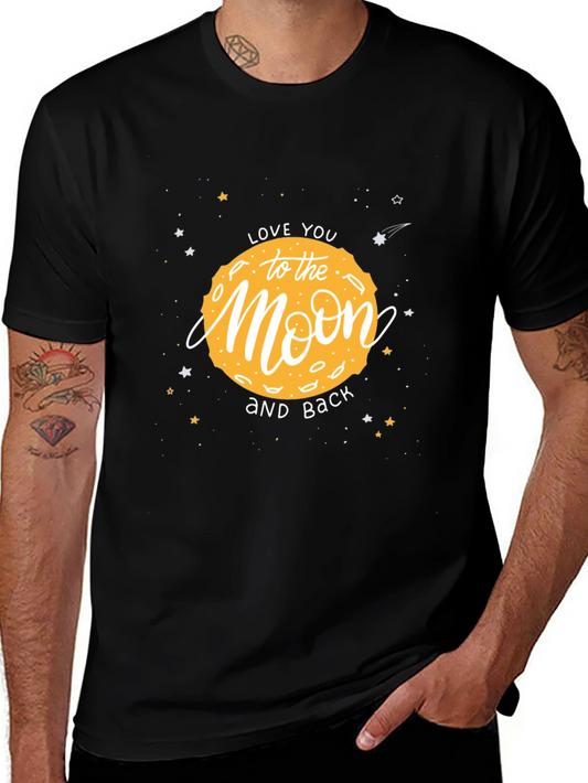 Love You to the Moon and Back Graphic T-Shirt