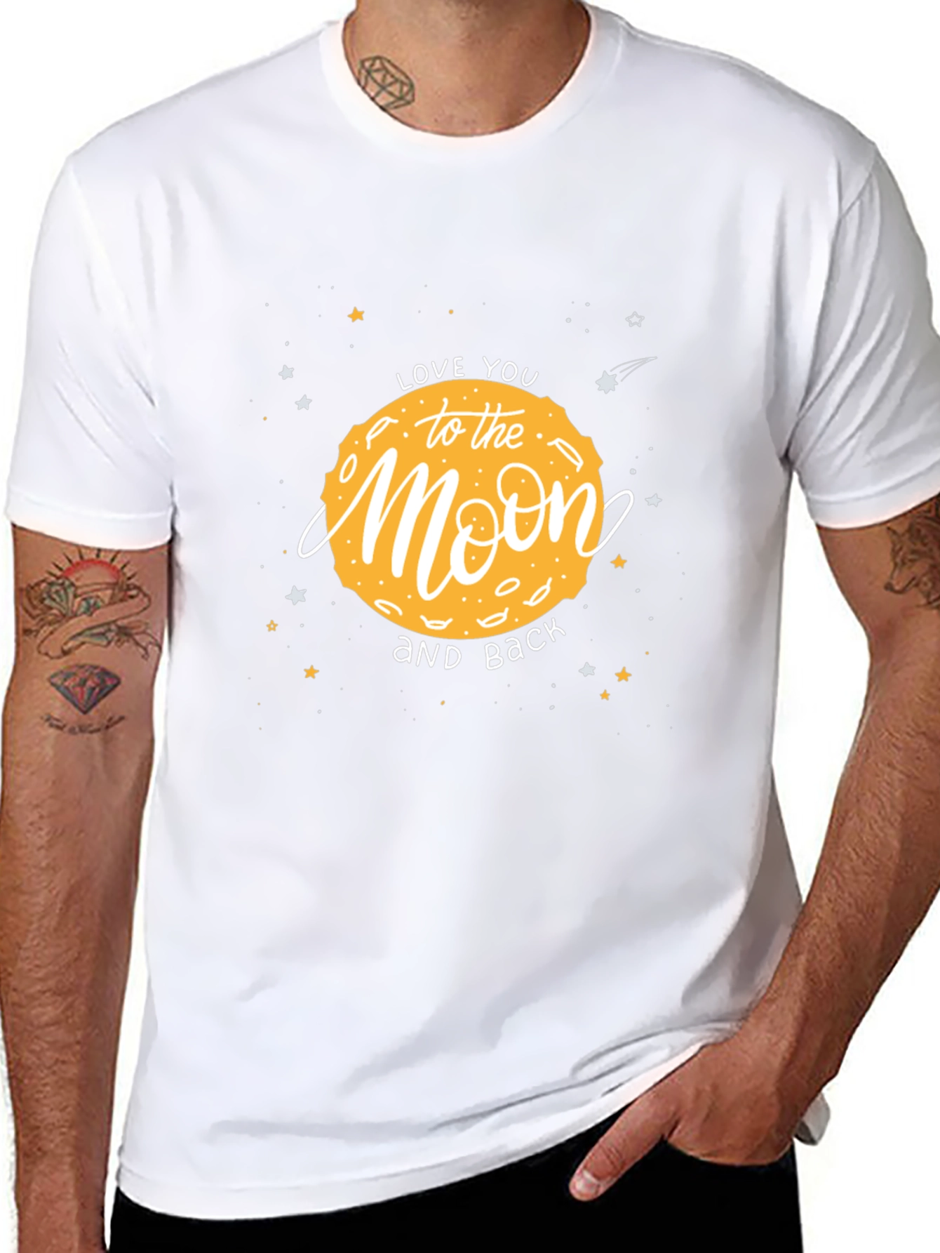 Love You to the Moon and Back Graphic T-Shirt