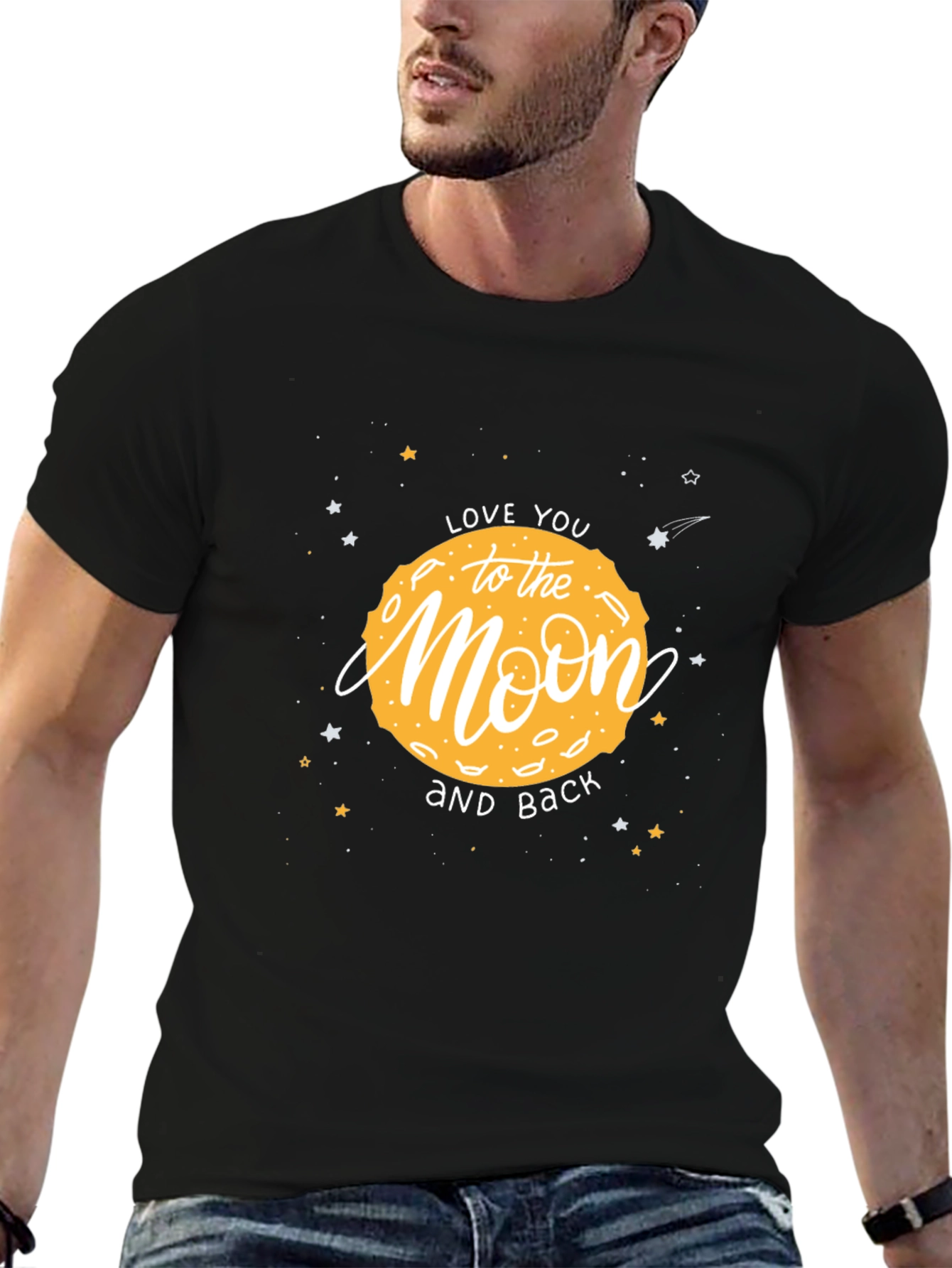 Love You to the Moon and Back Graphic T-Shirt