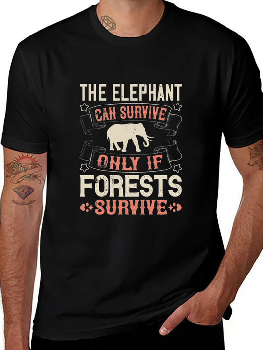 Elephant Conservation T-Shirt: Save the Forests