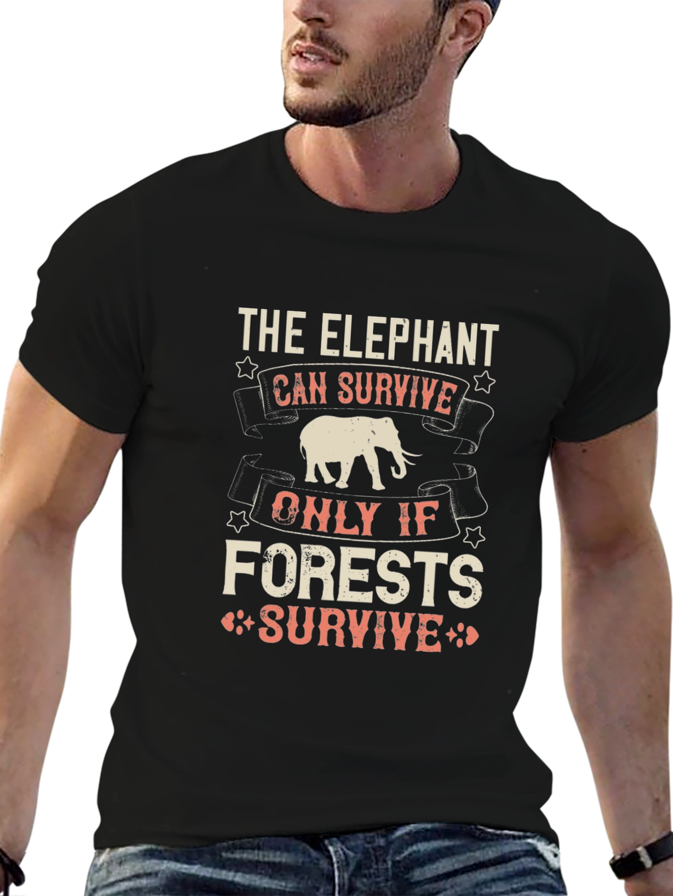 Elephant Conservation T-Shirt: Save the Forests