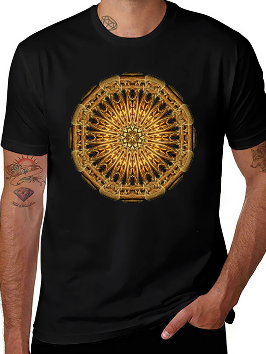 Geometric Mandala Graphic T-Shirt