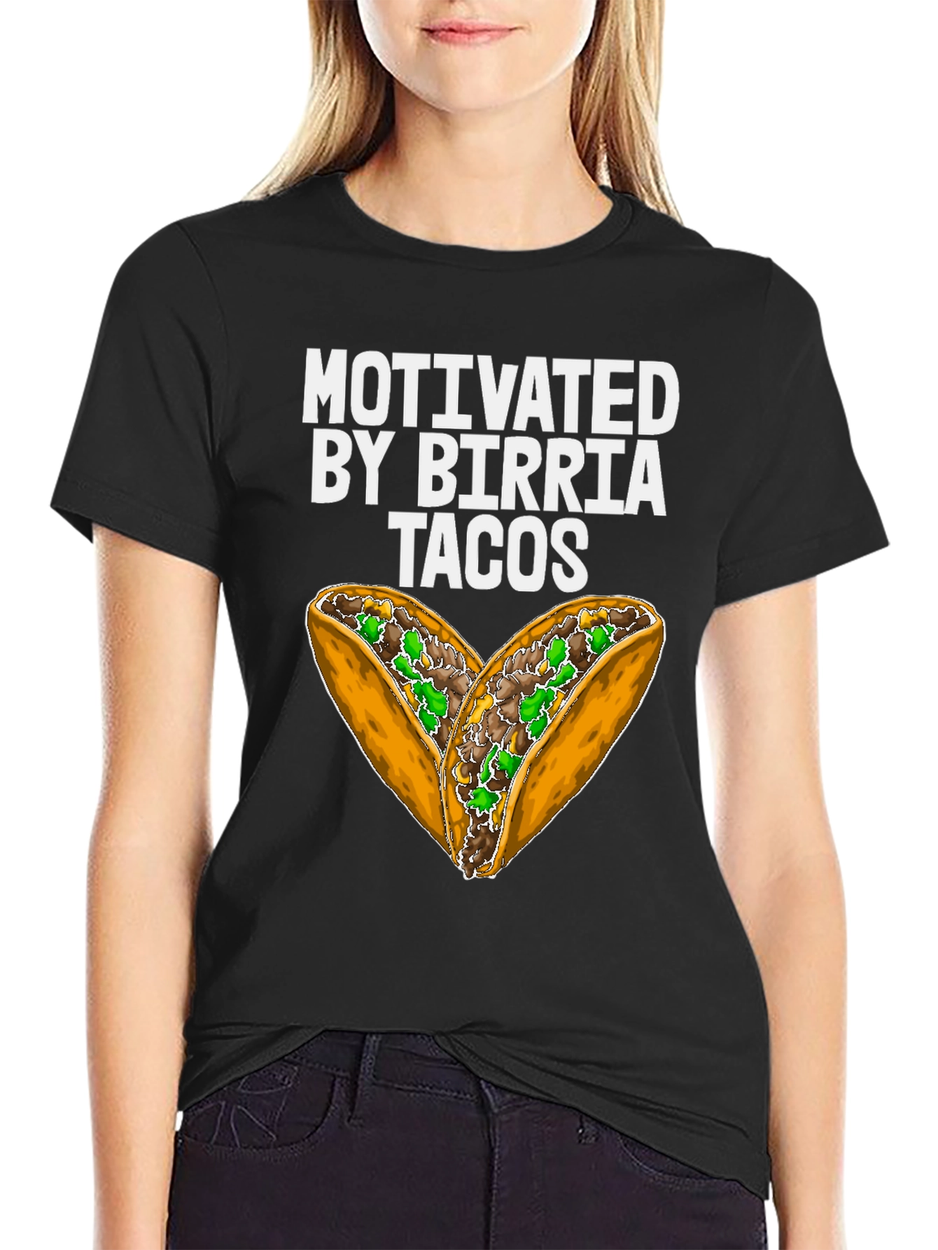 Motivated by Birria Tacos Graphic T-Shirt