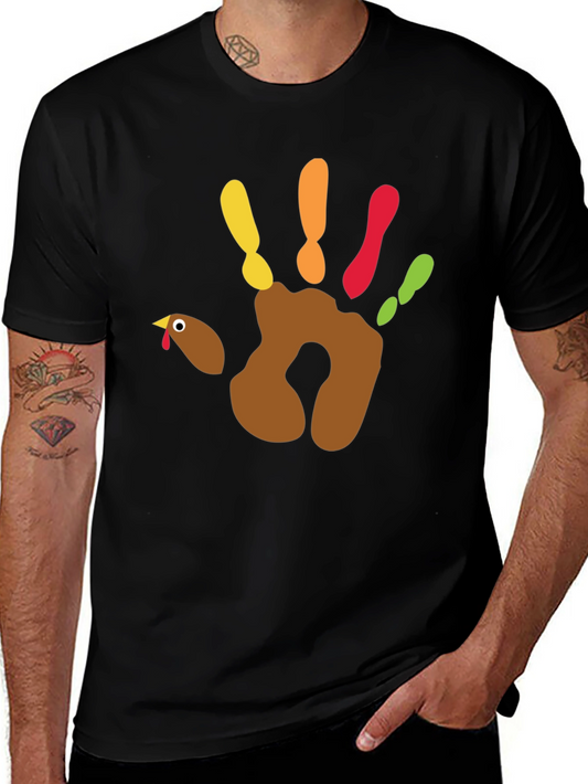 Thanksgiving Turkey Handprint T-Shirt
