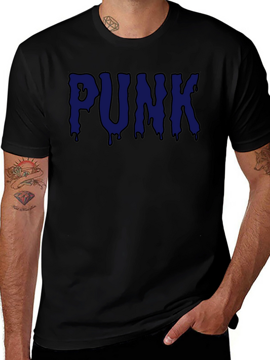 Punk Graphic Tee - Mens Black T-Shirt