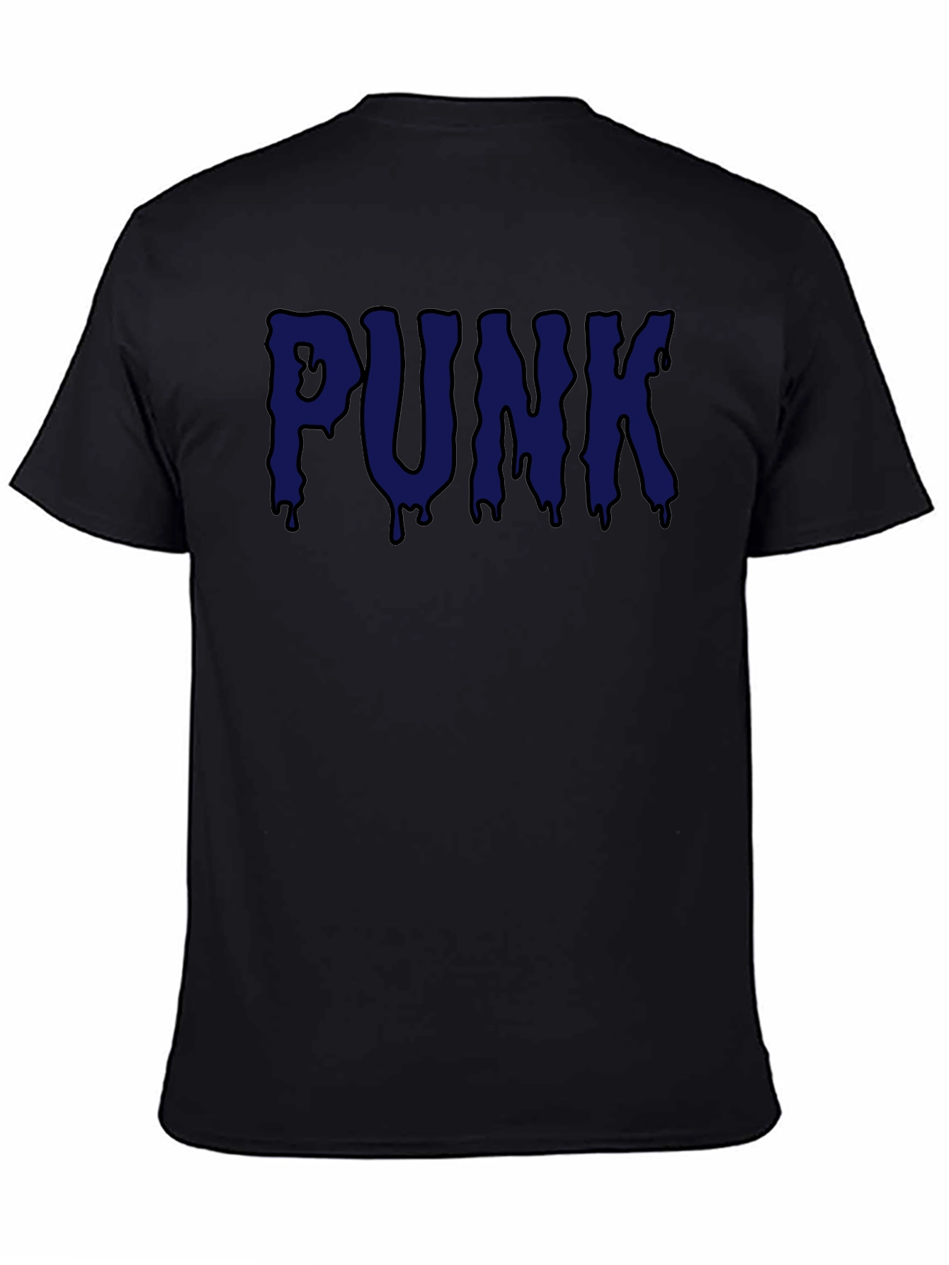 Punk Graphic Tee - Mens Black T-Shirt