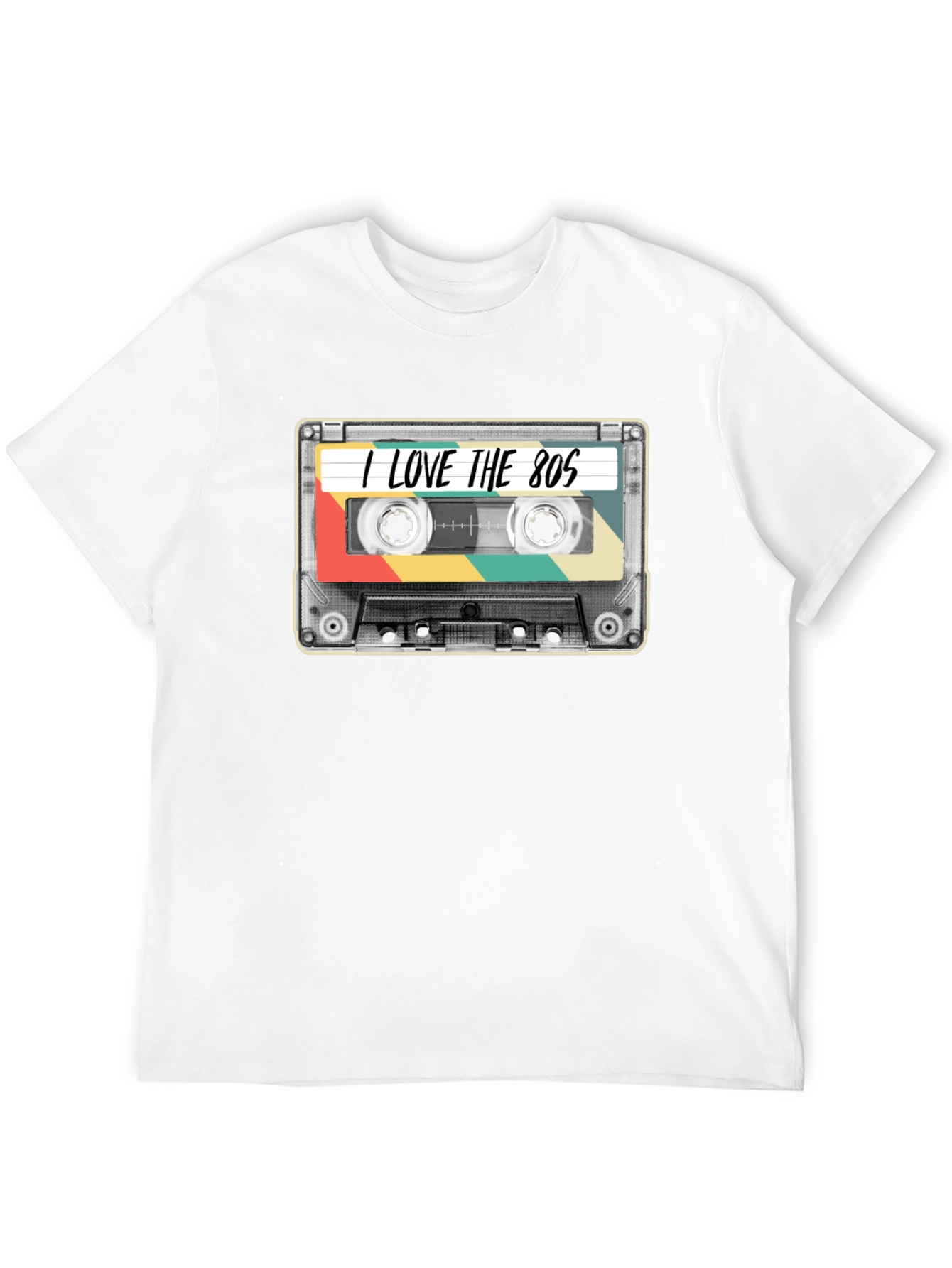 I Love the 80s Cassette Tape Graphic T-Shirt