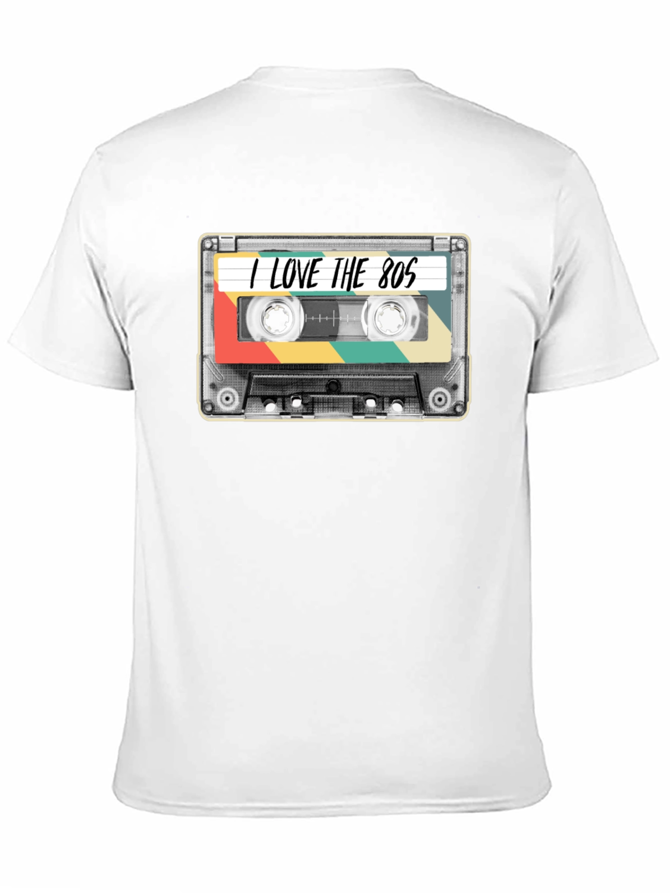 I Love the 80s Cassette Tape Graphic T-Shirt