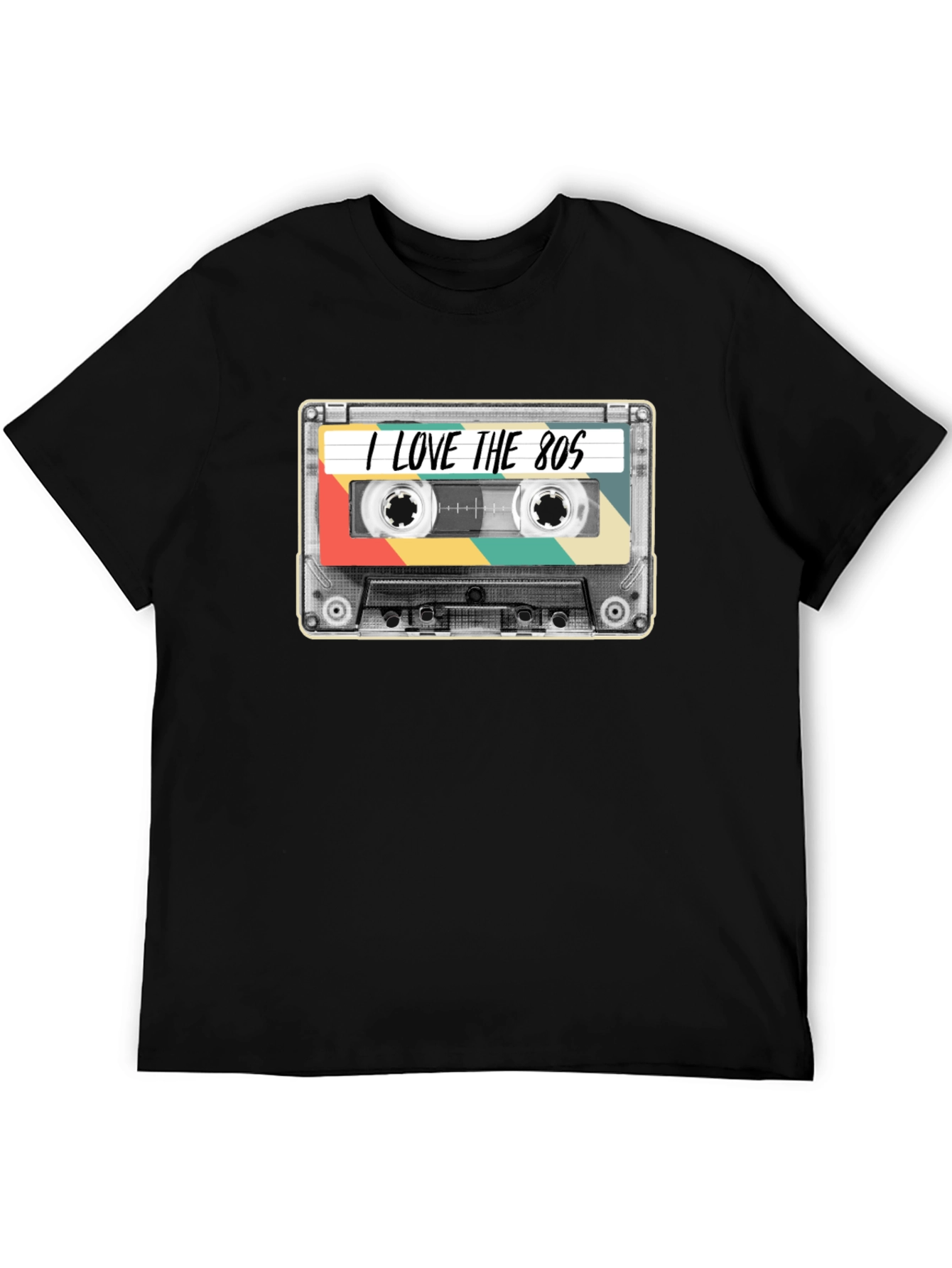I Love the 80s Cassette Tape Graphic T-Shirt