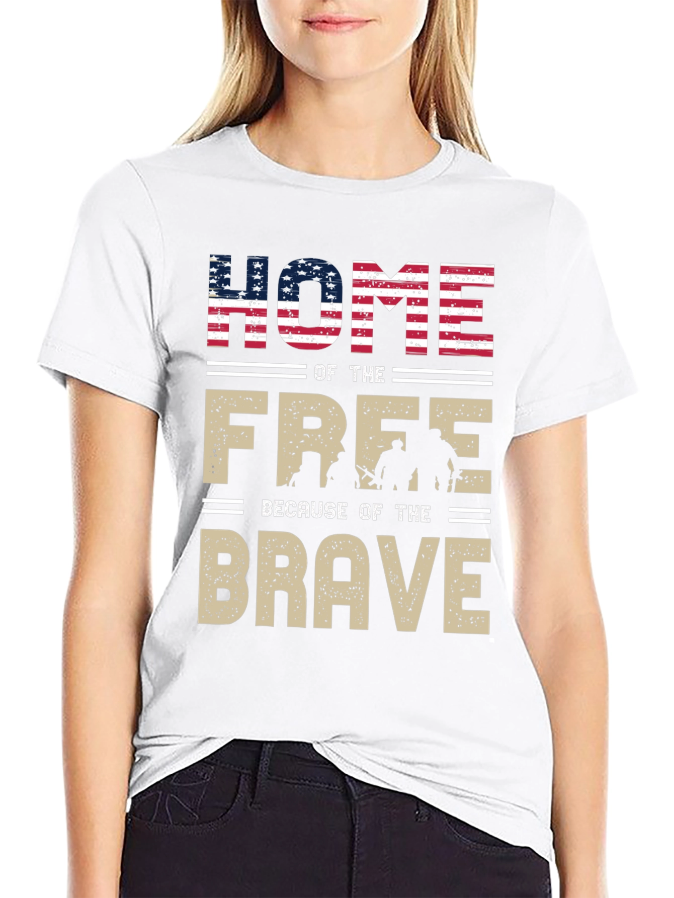 Home of the Free Patriotic T-Shirt