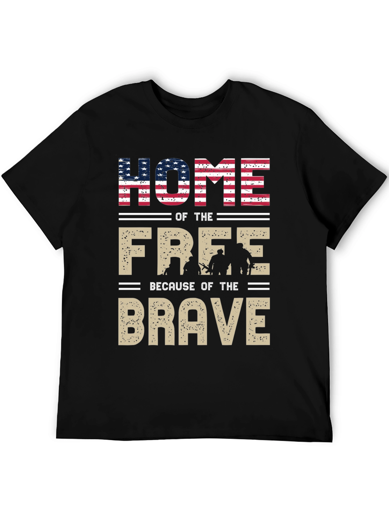 Home of the Free Patriotic T-Shirt