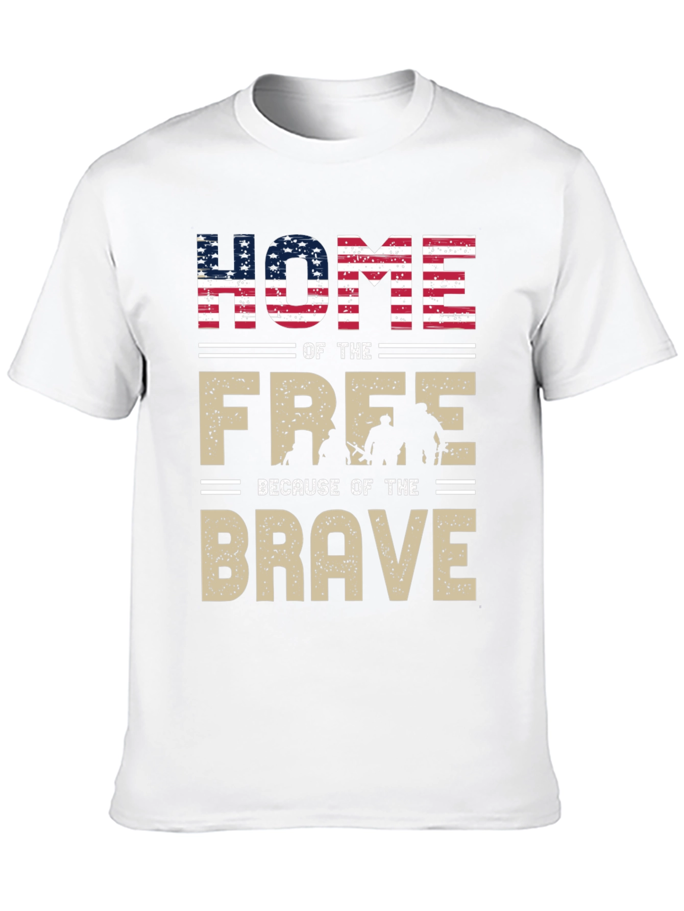 Home of the Free Patriotic T-Shirt