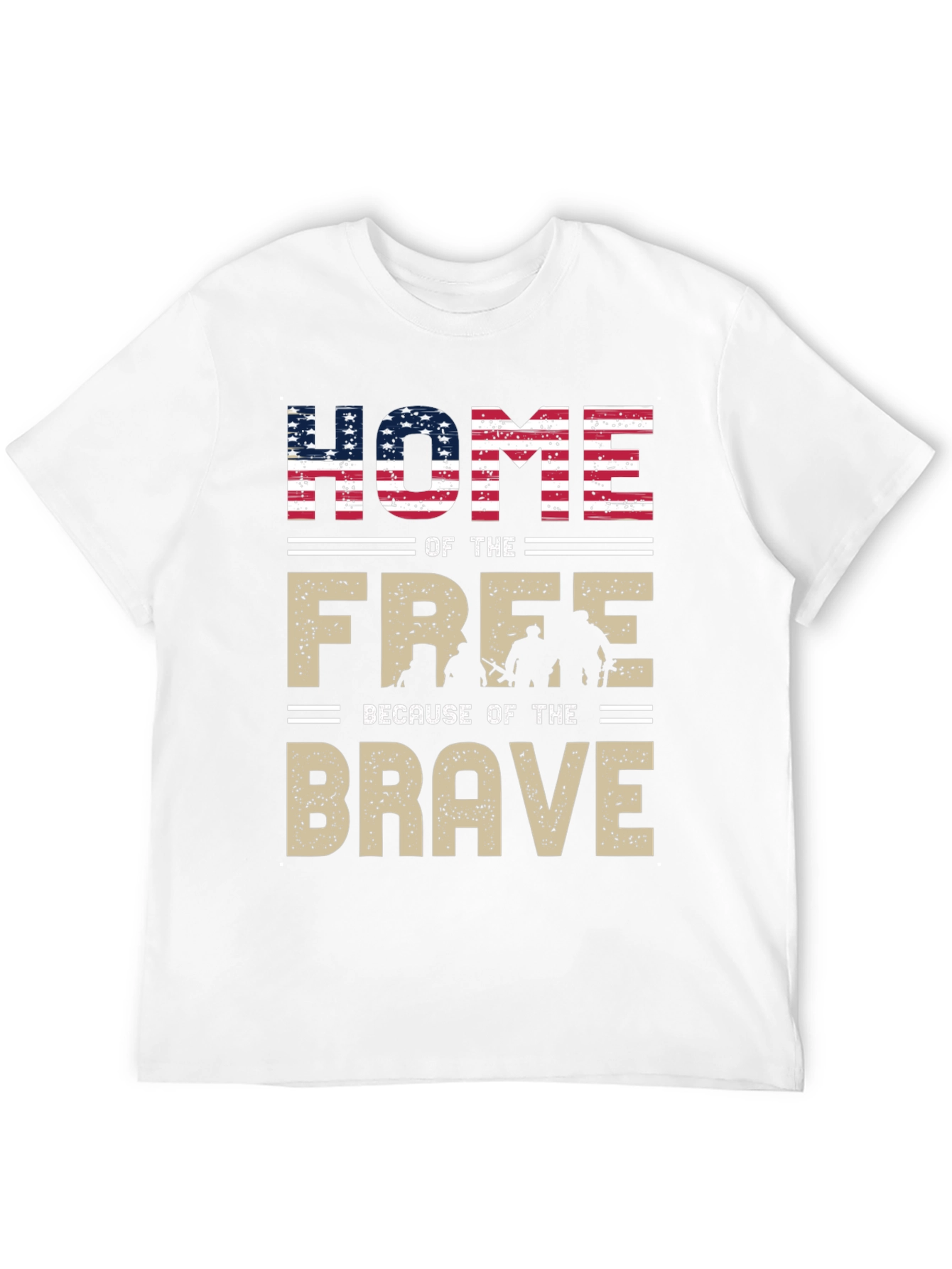 Home of the Free Patriotic T-Shirt