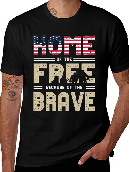 Home of the Free Patriotic T-Shirt