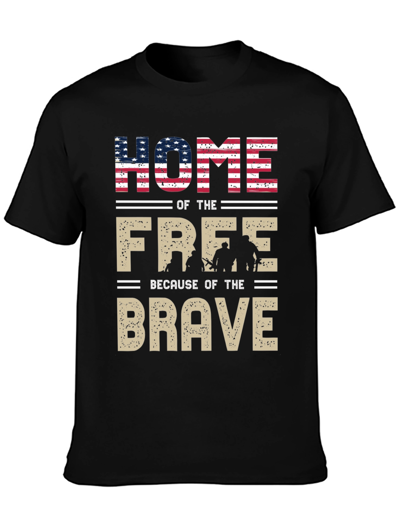 Home of the Free Patriotic T-Shirt