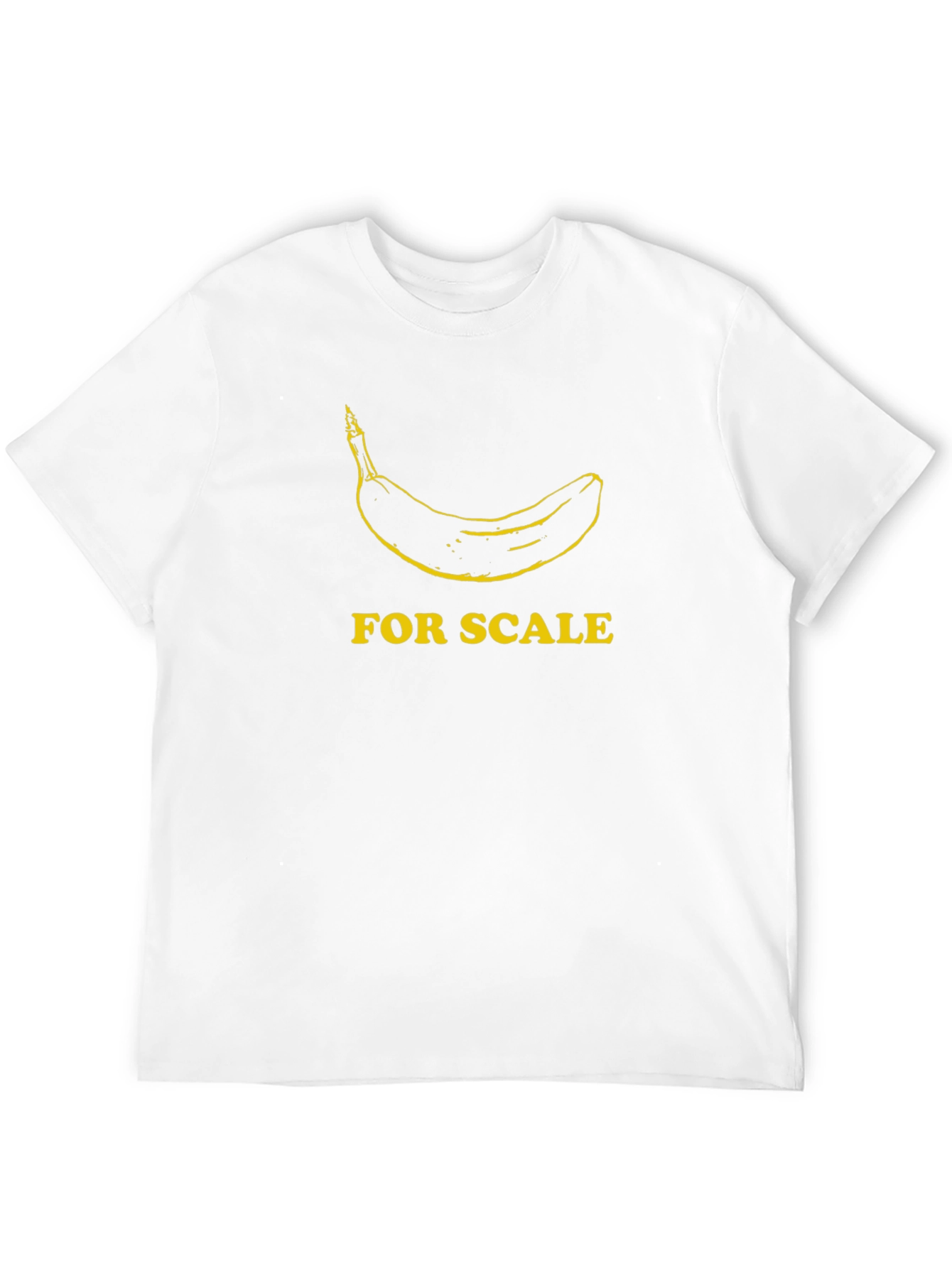 Banana for Scale Mens Black T-Shirt