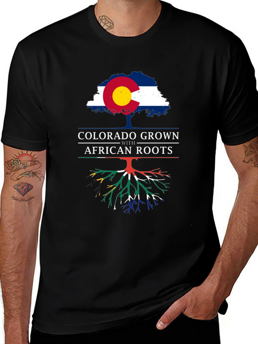 Colorado Grown African Roots Graphic Tee