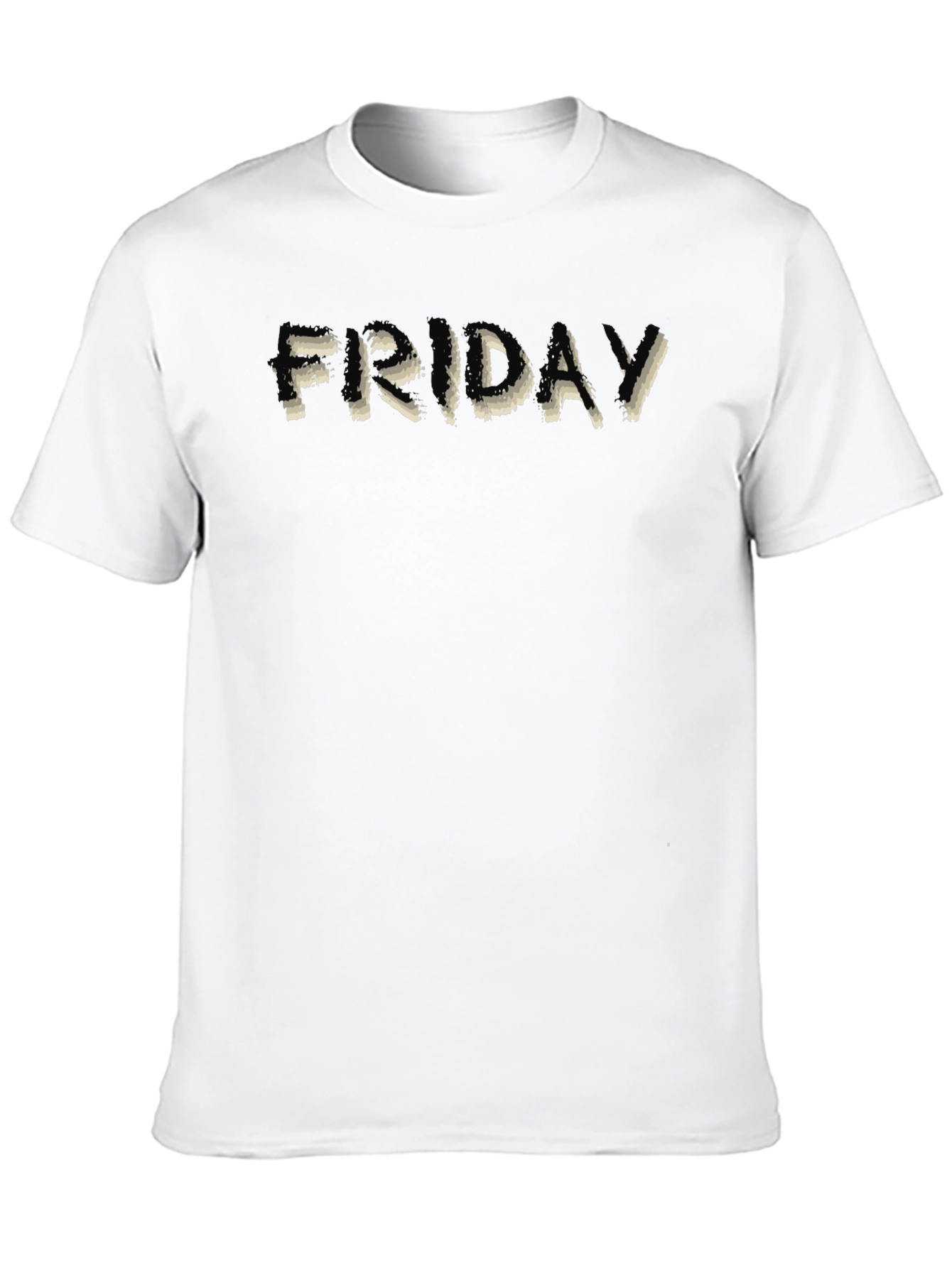 Friday Graphic T-Shirt - Casual Black Tee