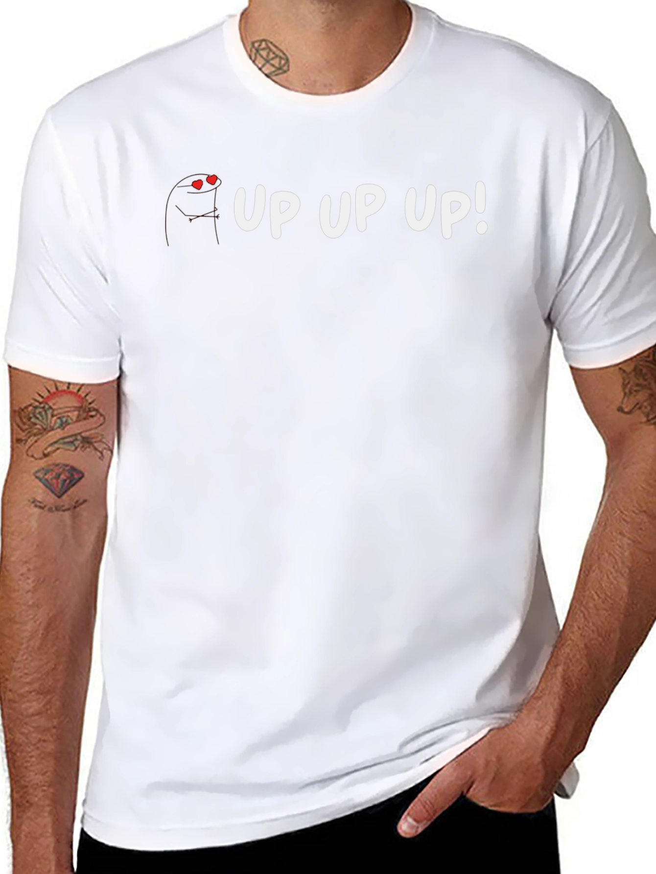 Up Up Up! Graphic T-Shirt - Soft Cotton Blend