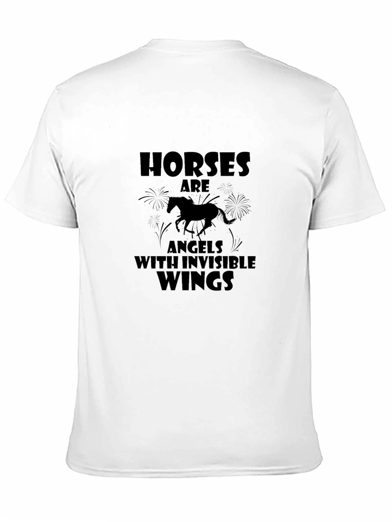 Horses are Angels with Invisible Wings T-Shirt