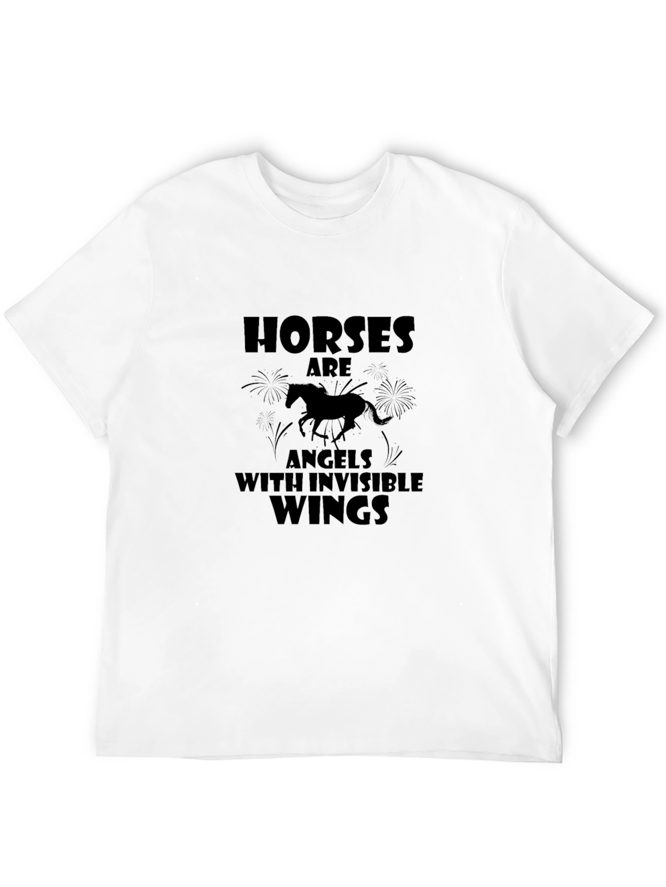 Horses are Angels with Invisible Wings T-Shirt
