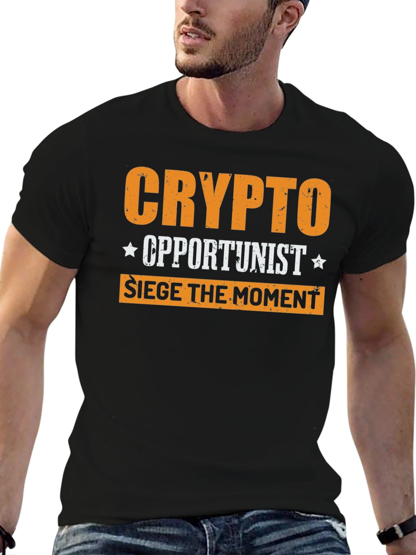 Crypto Opportunist T-Shirt: Seize the Moment