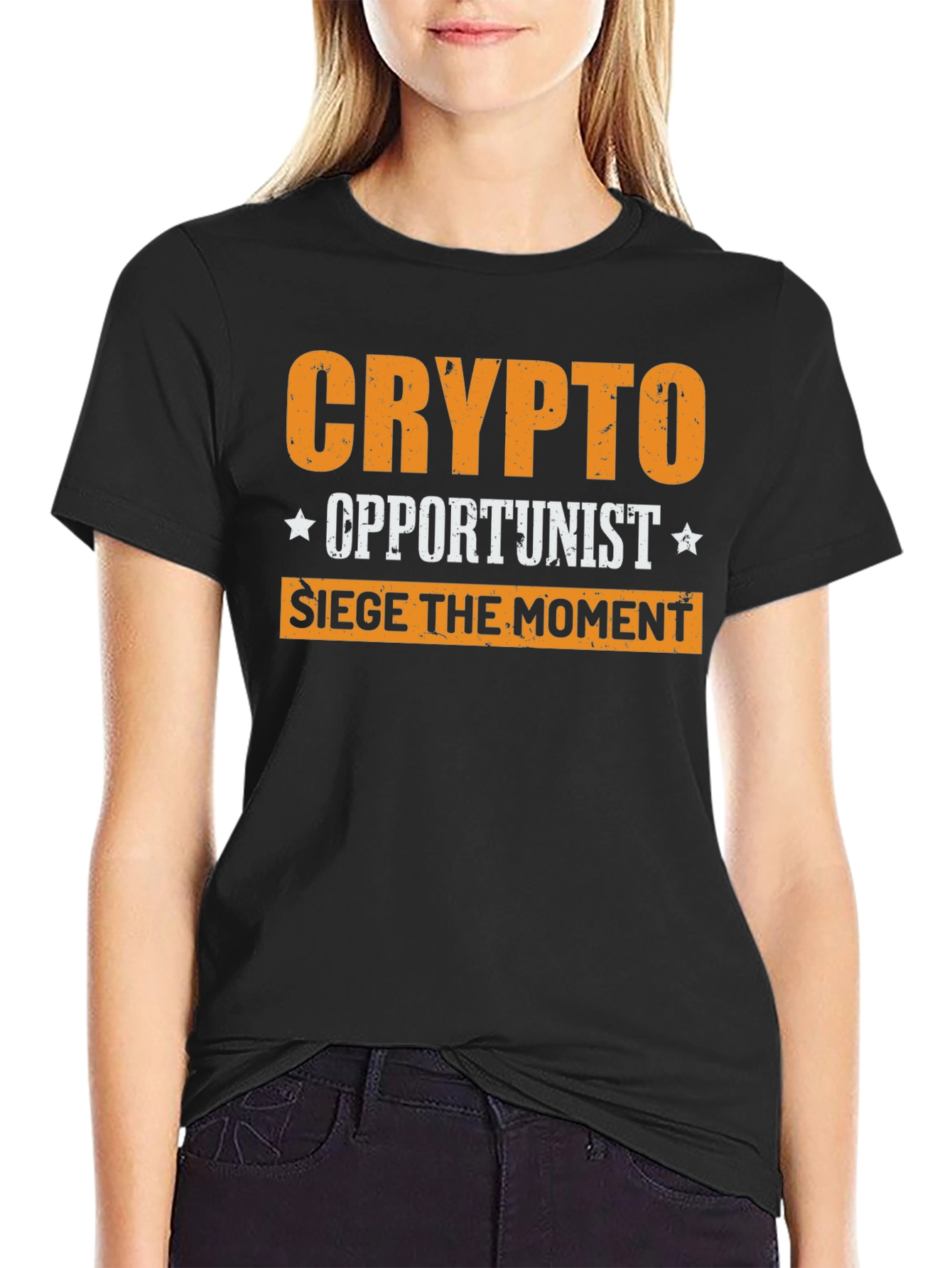 Crypto Opportunist T-Shirt: Seize the Moment