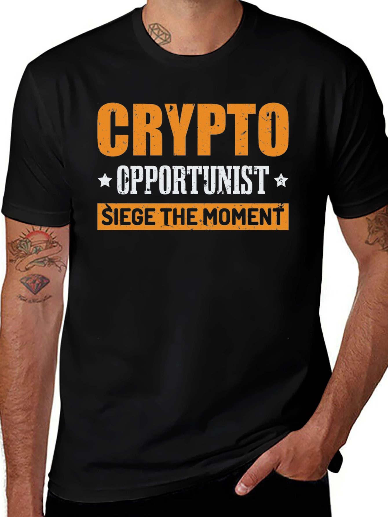 Crypto Opportunist T-Shirt: Seize the Moment