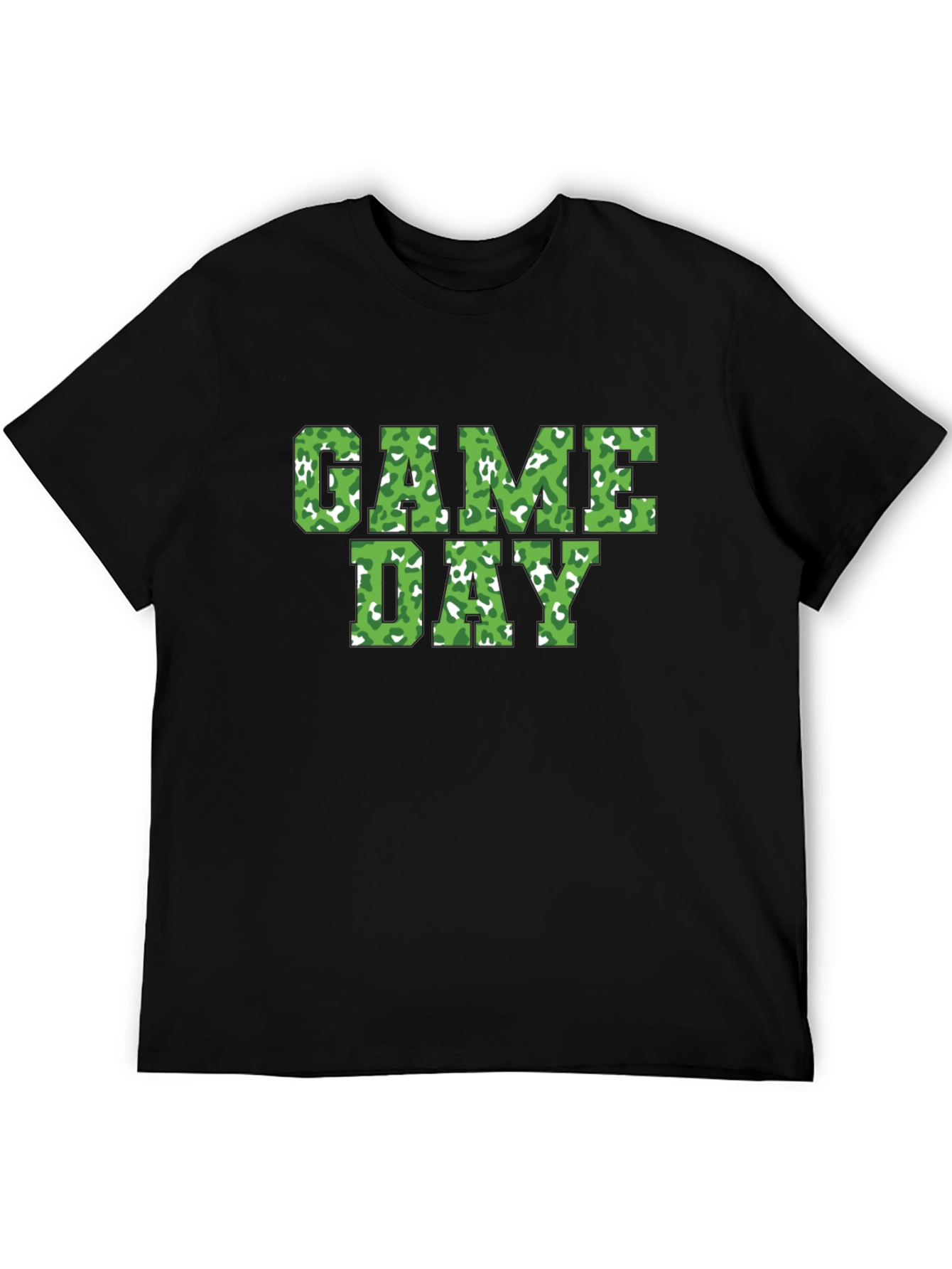 Game Day Camo Print T-Shirt