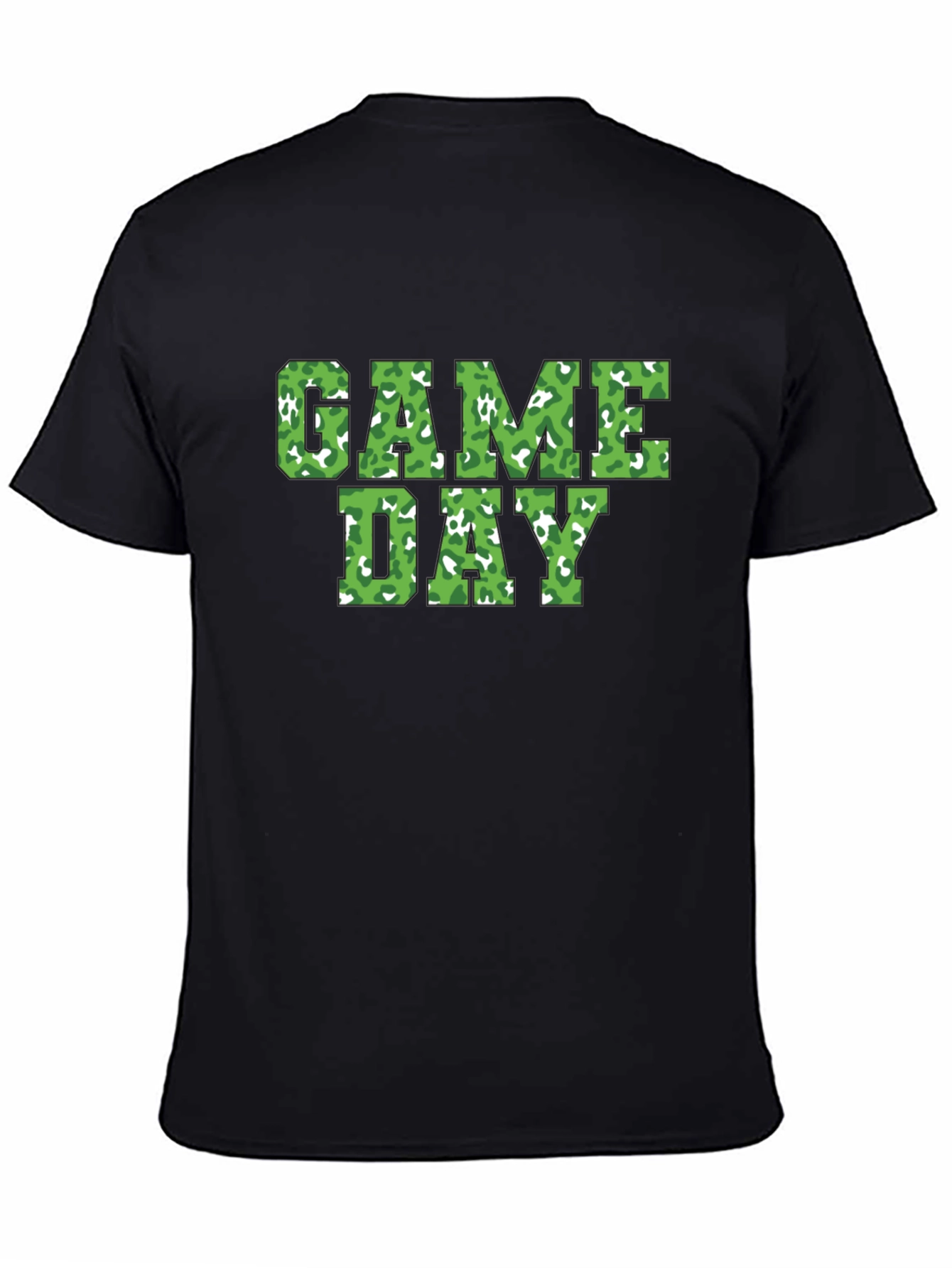 Game Day Camo Print T-Shirt