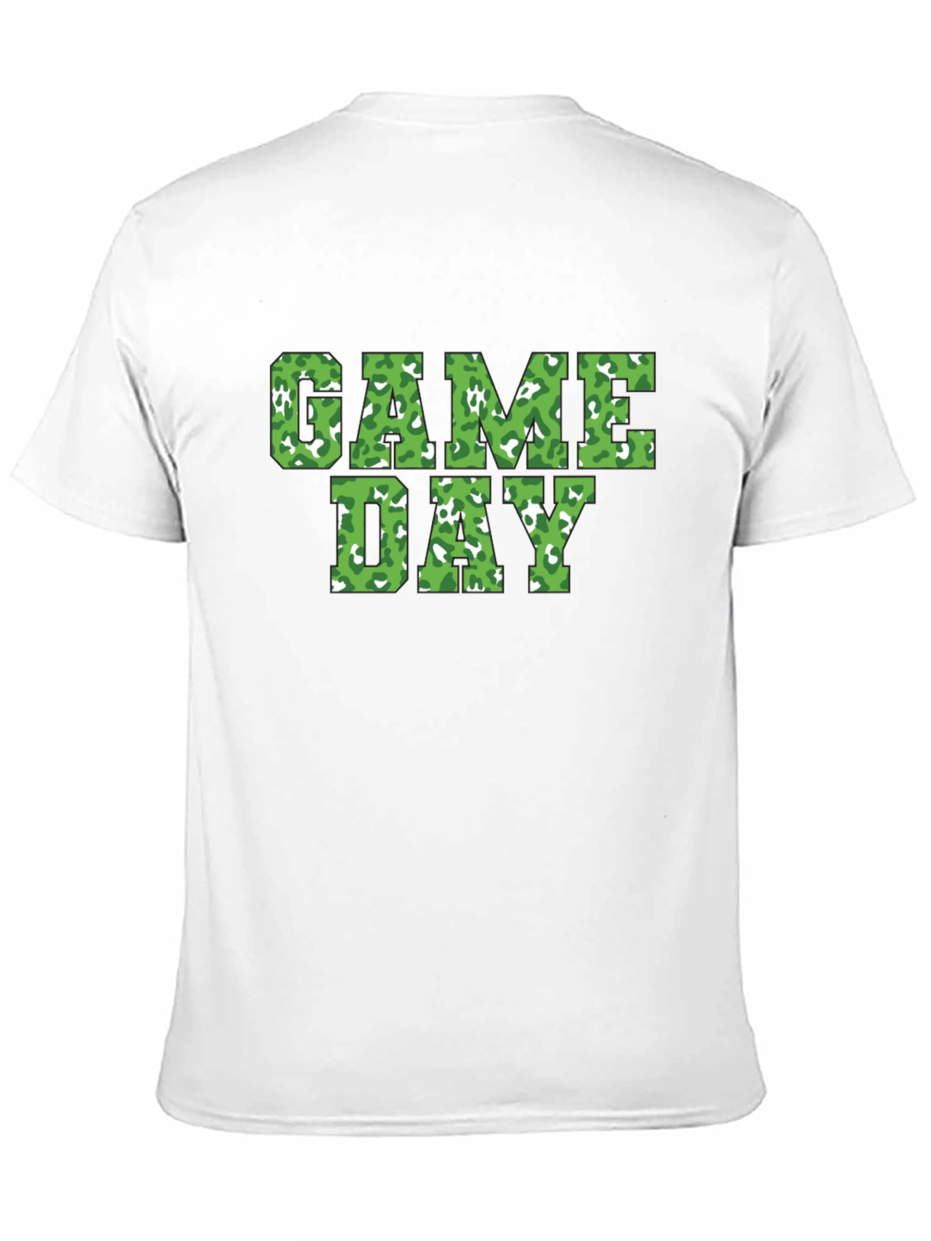 Game Day Camo Print T-Shirt