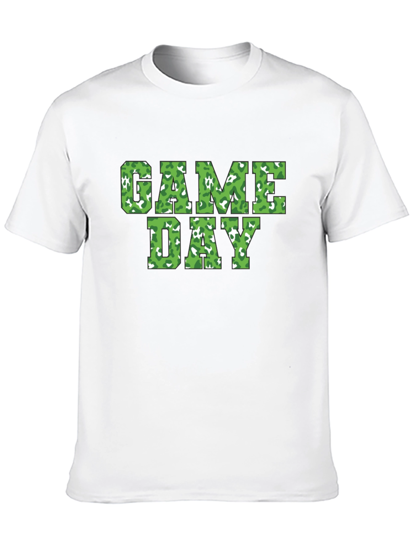Game Day Camo Print T-Shirt
