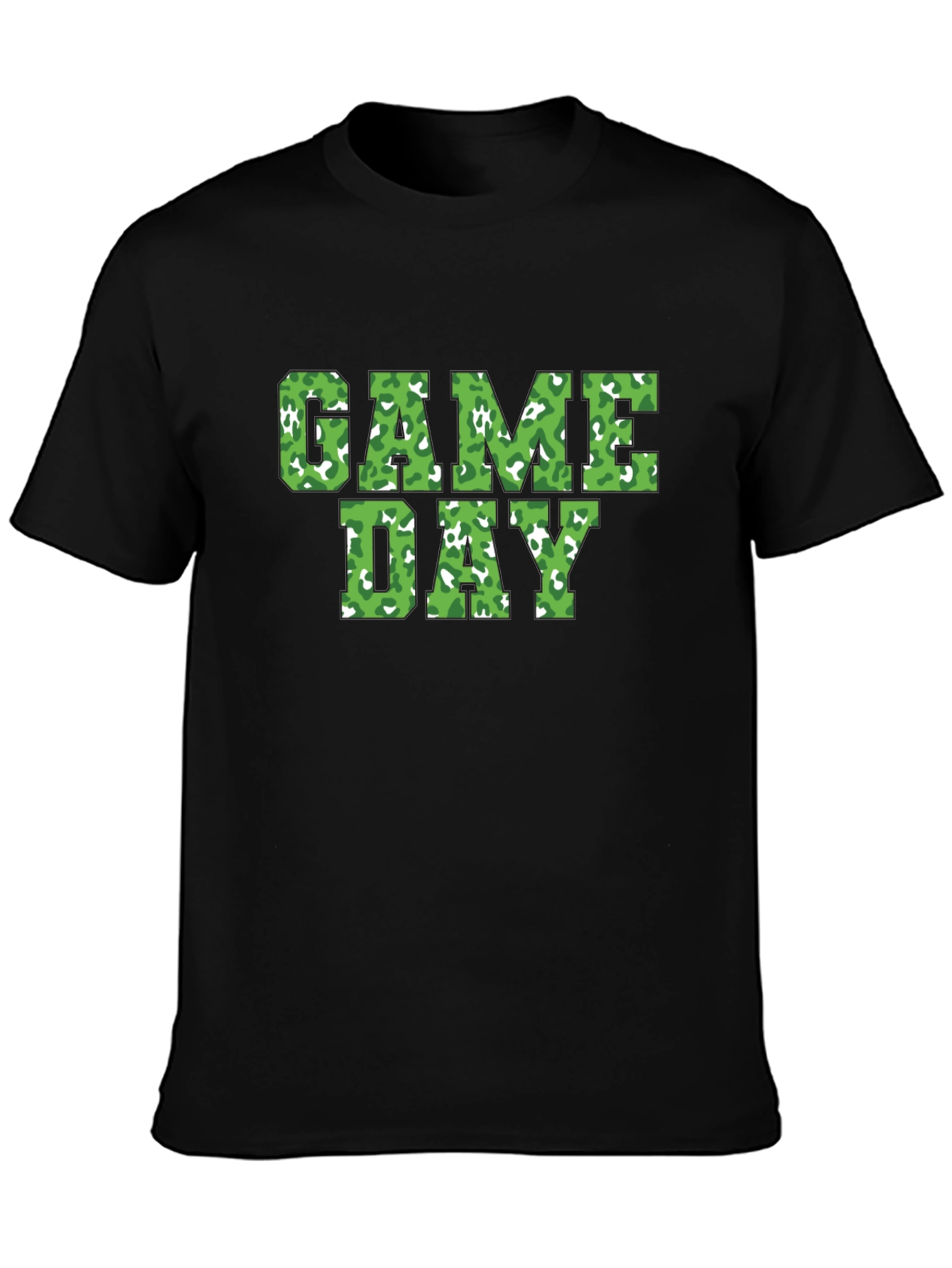 Game Day Camo Print T-Shirt
