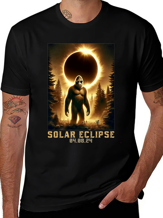 Solar Eclipse Bigfoot T-Shirt