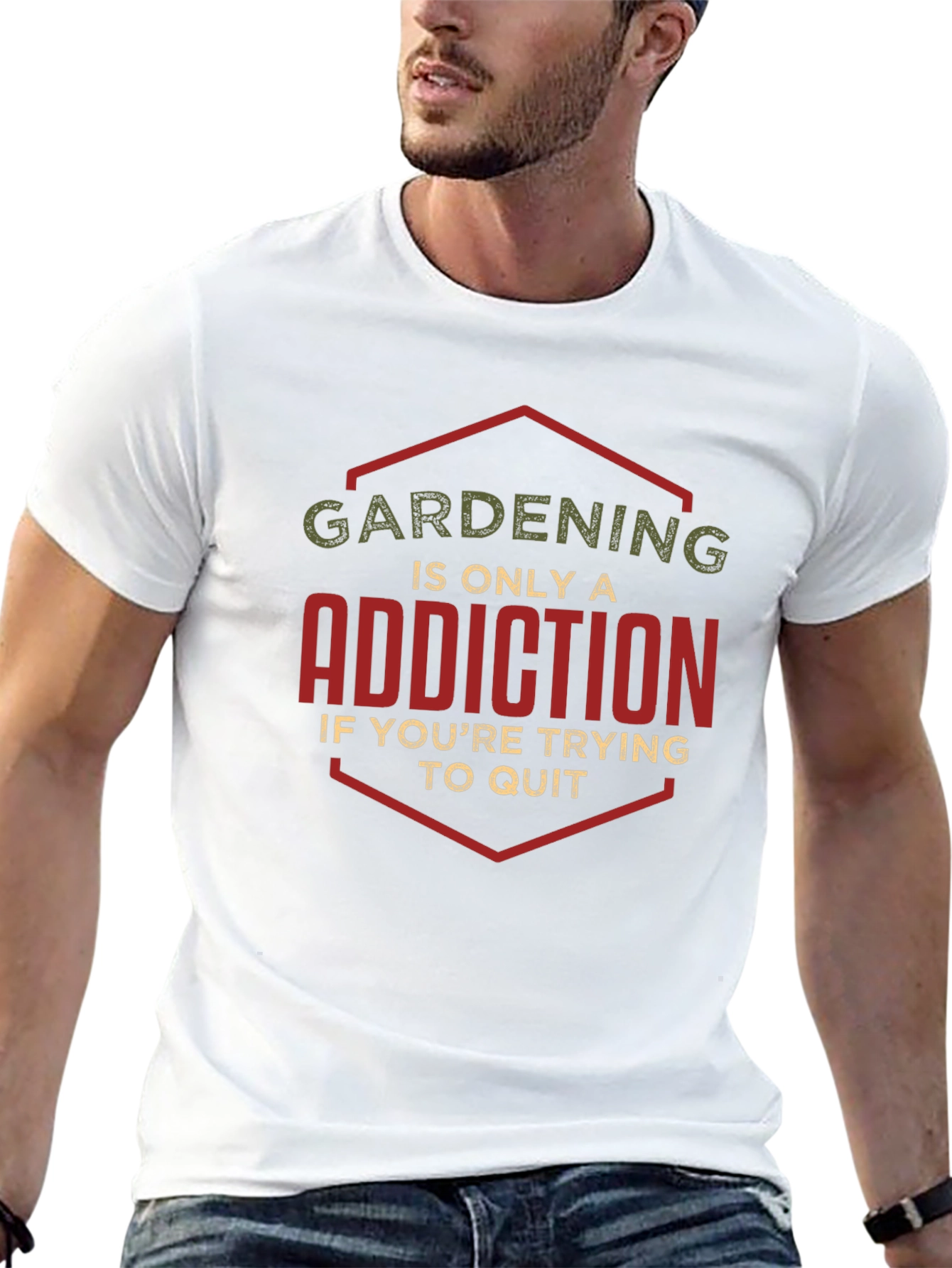 Gardening Addiction Funny T-Shirt