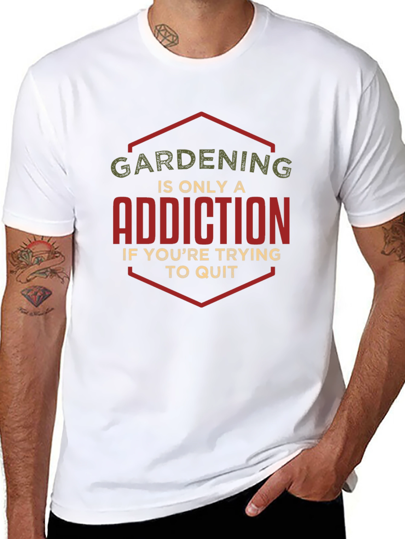 Gardening Addiction Funny T-Shirt