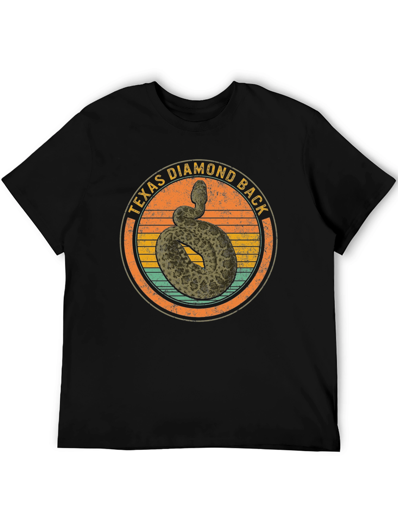Texas Diamondback Rattlesnake Graphic Tee