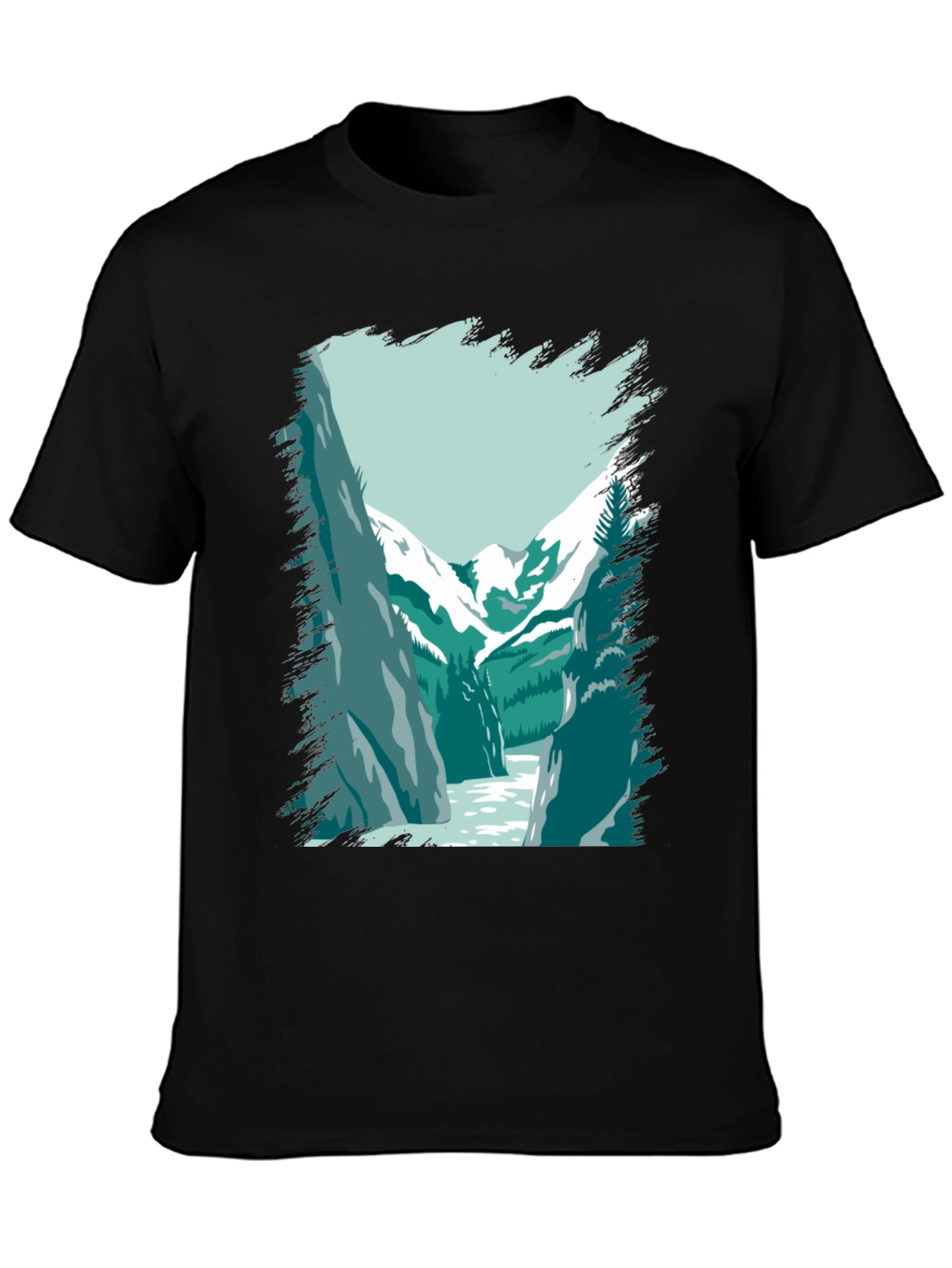 Mountain View Graphic Tee - Nature Inspired T-Shirt