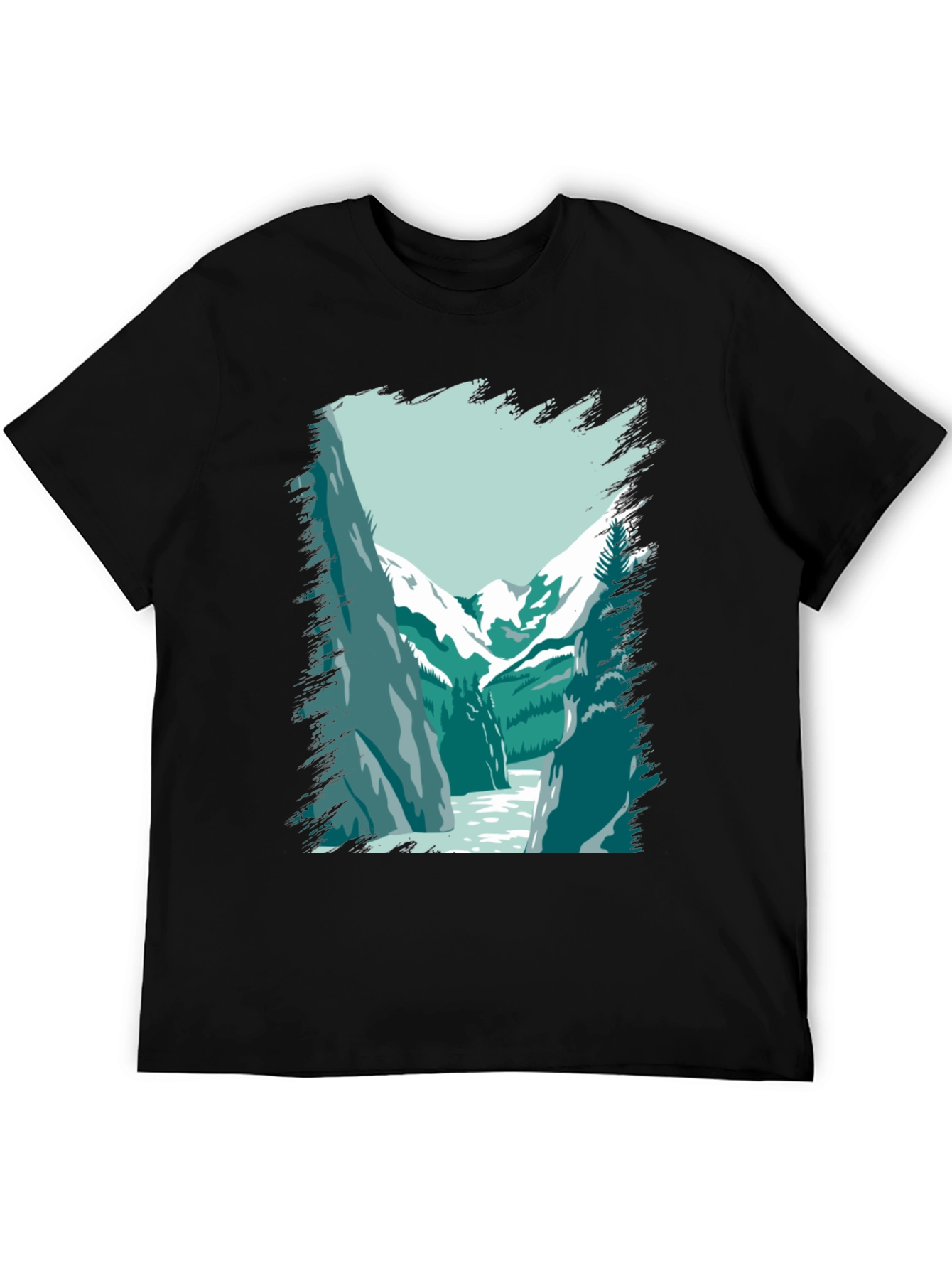 Mountain View Graphic Tee - Nature Inspired T-Shirt