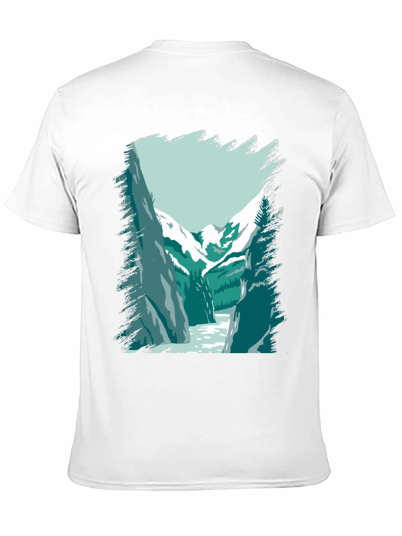 Mountain View Graphic Tee - Nature Inspired T-Shirt