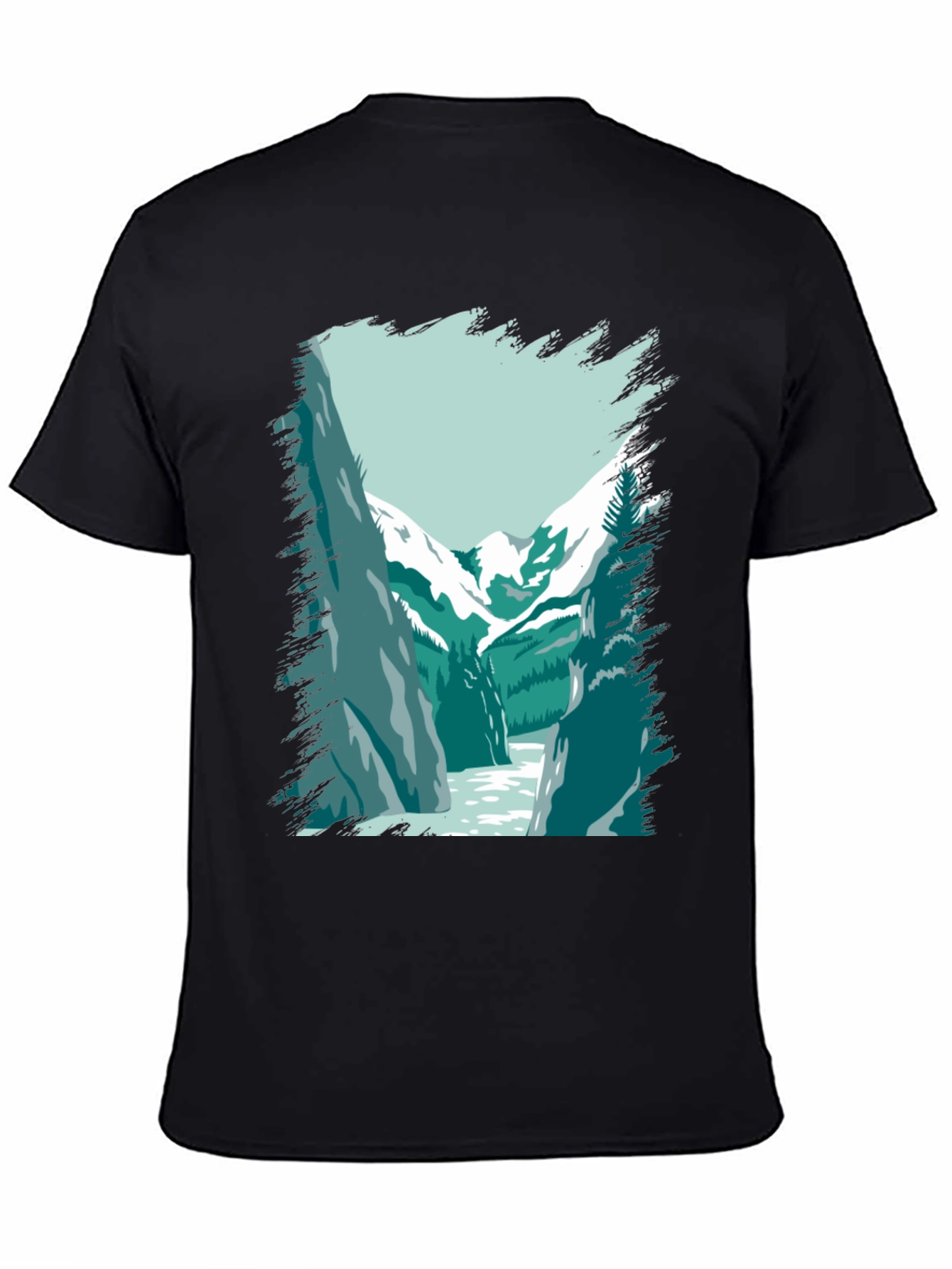 Mountain View Graphic Tee - Nature Inspired T-Shirt
